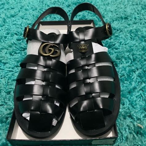 gucci sandals true to size|Gucci unisex sandals.